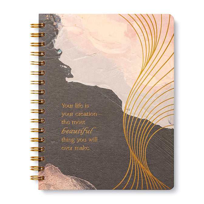 Your Life is Your Creation - Wire Notebook