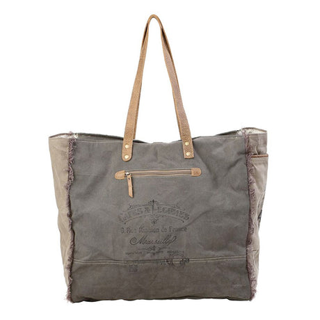Gabby Green Floral Print Weekender Bag