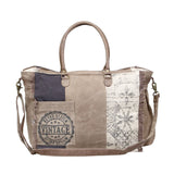 Jane Retro Print Weekender Bag