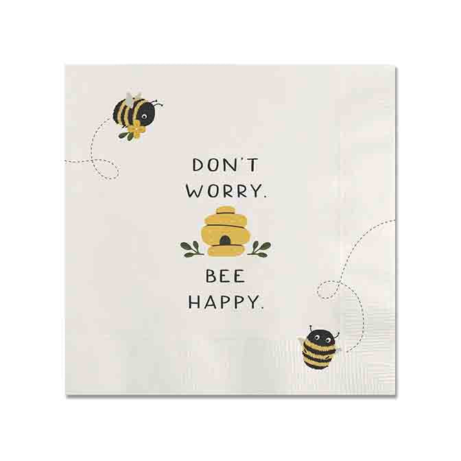 Buzzy Bees Beverage Napkin