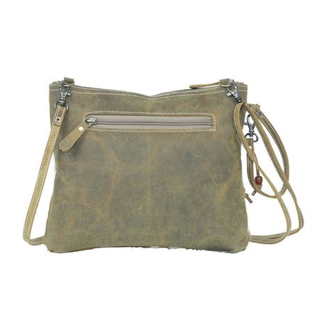 Championfy Leather and Hairon Bag