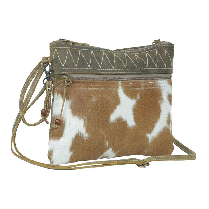 Championfy Leather and Hairon Bag