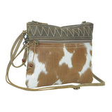 Championfy Leather and Hairon Bag