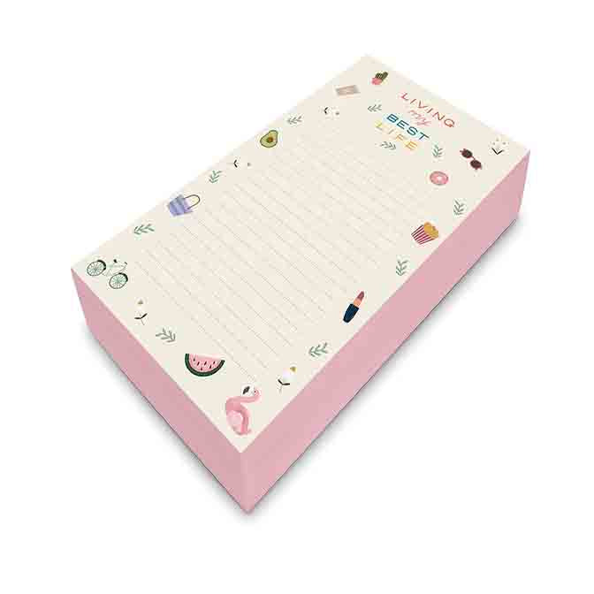 Living My Best Life Chunky List Pad
