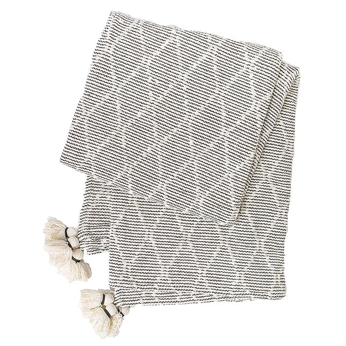 Cecilia Coal Throw