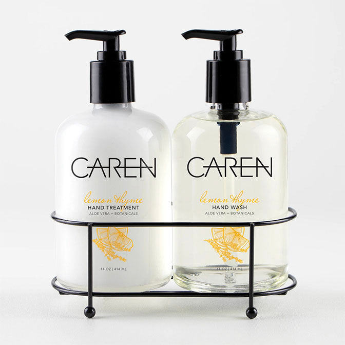 Lemon Thyme Hand Treatment - 14 oz Glass Bottle