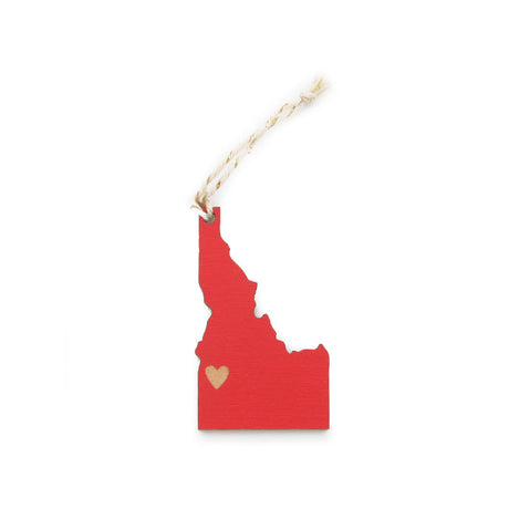 Idaho Heart Ornament