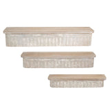 Metal & Wood Wall Shelves