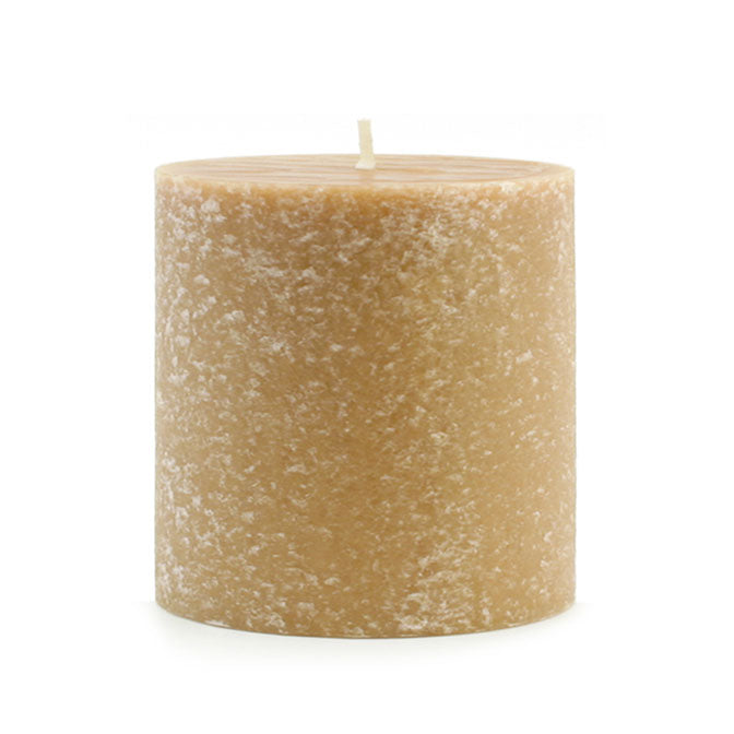 Beeswax 3x3 Unscented Pillar Candle
