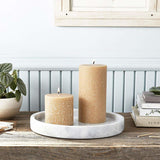 Beeswax 3x6 Unscented Pillar Candle