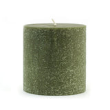 Olive 3x3 Unscented Pillar Candle