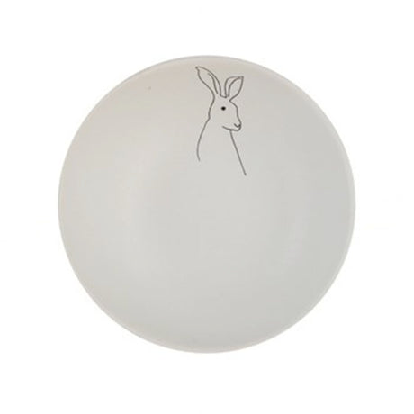Stoneware Bowl with Rabbit