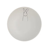 Stoneware Bowl with Rabbit