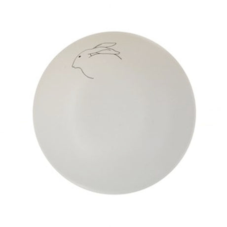 Stoneware Bowl with Rabbit