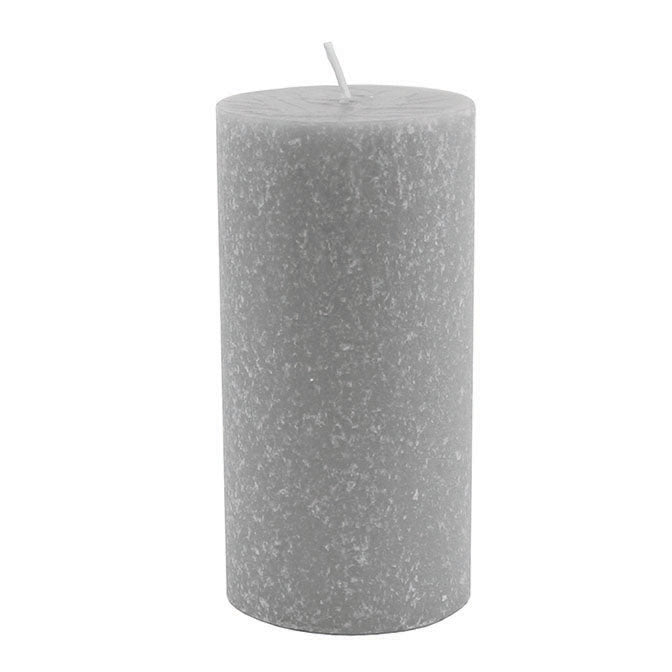 Platinum 3x6 Unscented Pillar Candle