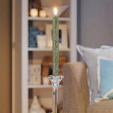 Olive 9" Arista Unscented Dinner Candle