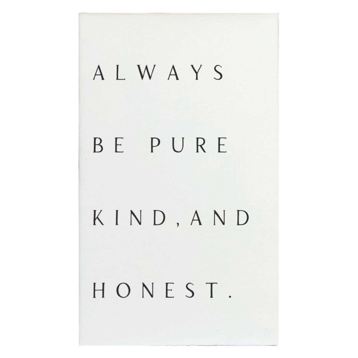 Canvas Magnet Always Be Pure