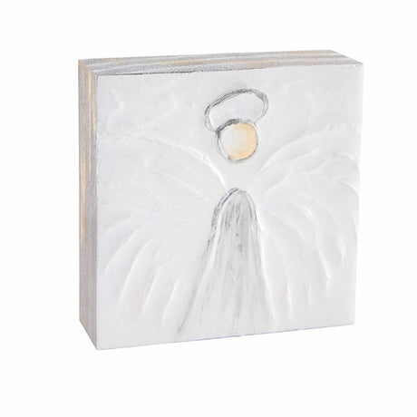 Angel Block Plaque