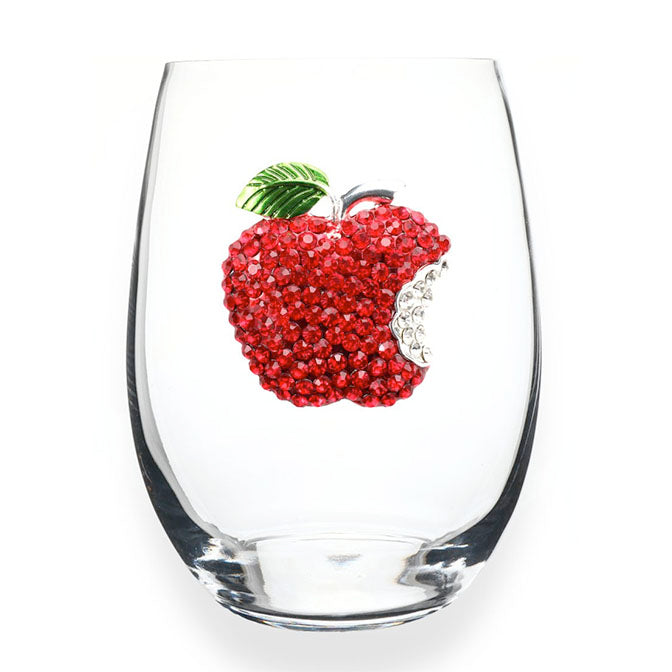 Apple Stemless Wine Glass