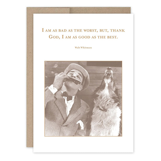 As Good As The Best Birthday Card