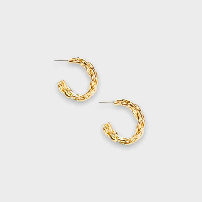 Undone Baby Braid Earrings