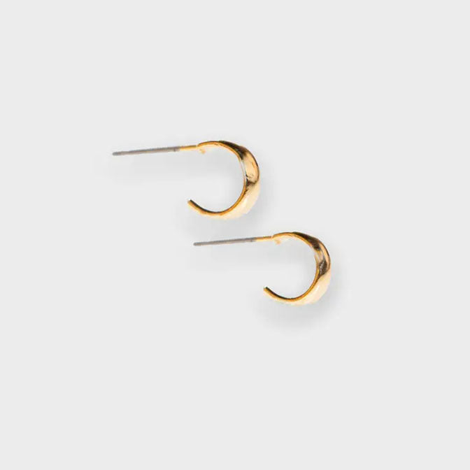 Undone Baby Hoop Earrings