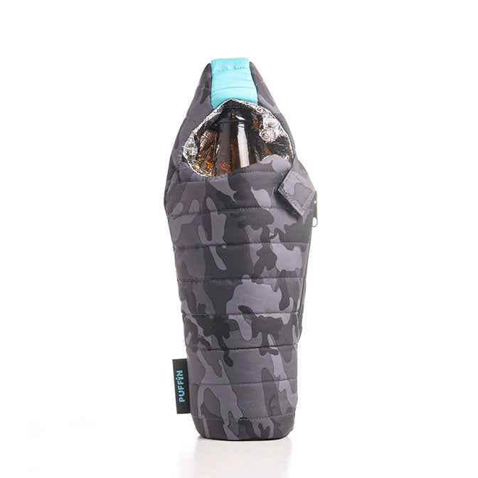 Camo Grey Beverage Insulated Sleeping Bag