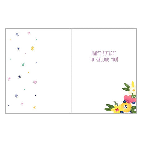 Sunglasses Girl - Birthday Card