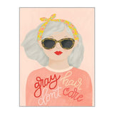 Gray Hair Don't Care - Birthday Card
