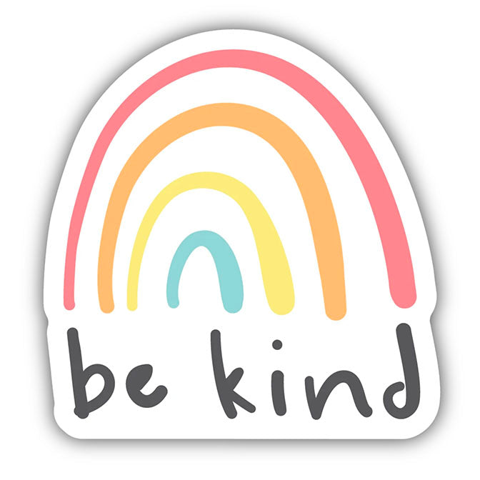 Be Kind Rainbow Sticker
