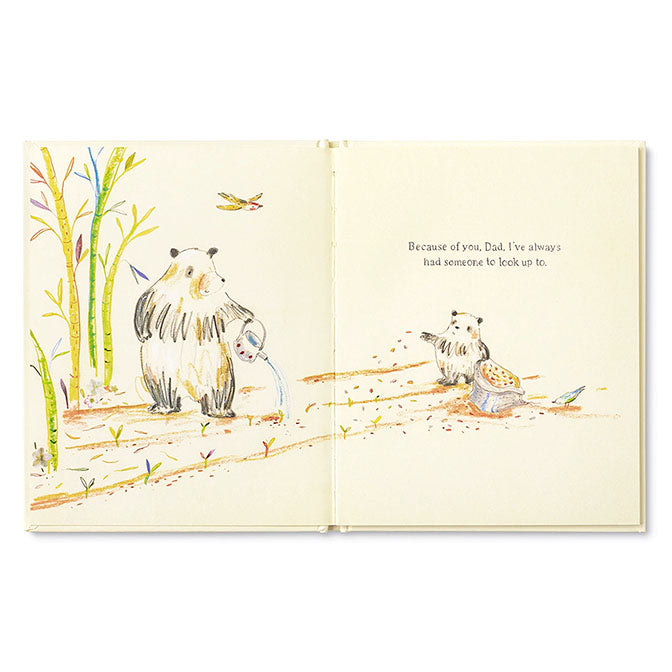 Because of you, Dad Book