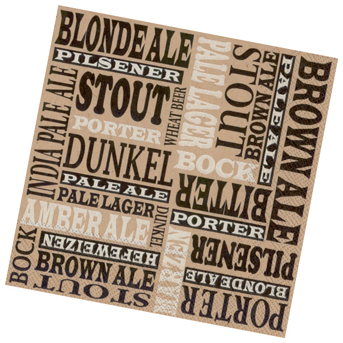 Beers Cocktail Napkin