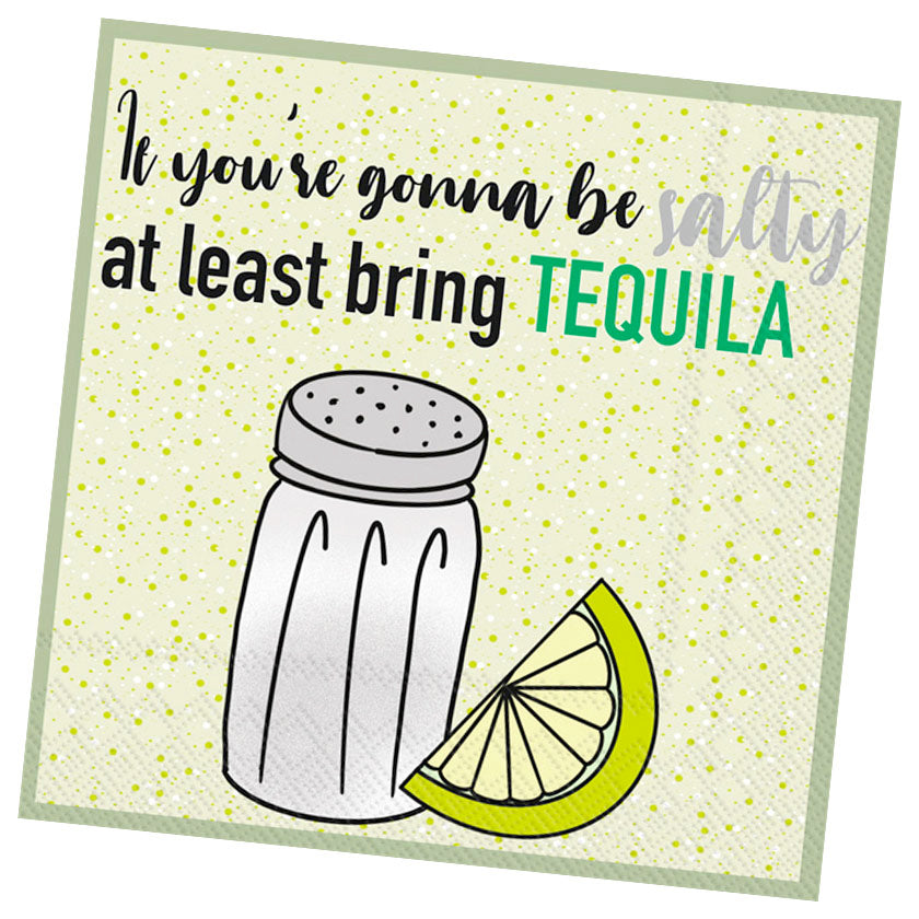 Bring Tequila Cocktail Napkin