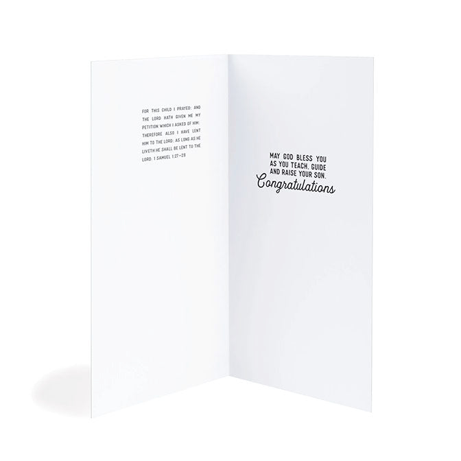 Teddy Bear Baby Card