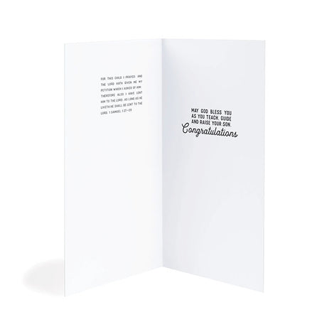 Teddy Bear Baby Card