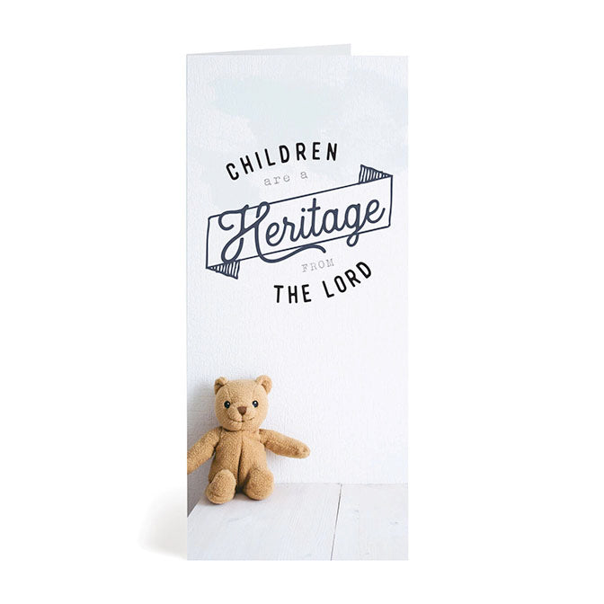 Teddy Bear Baby Card