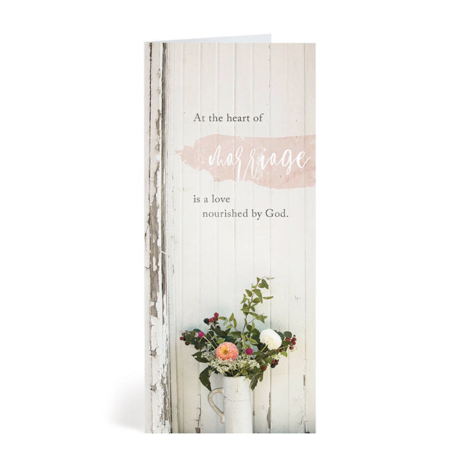 Heart Of Marriage Anniversary Card