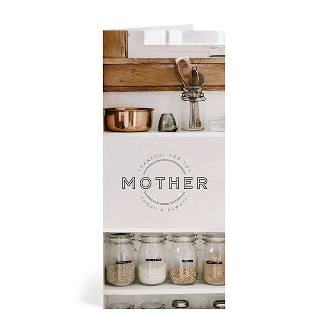 Kitchen Jars Mother's Day Card