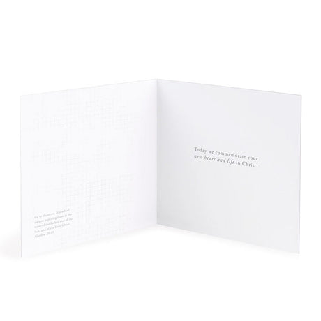 New Life Babtism Card