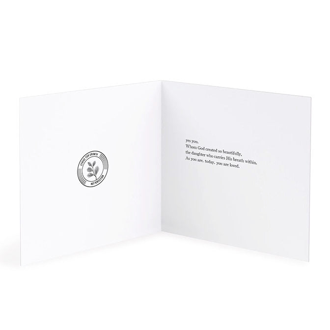 Dearly Loved Encouragement Card