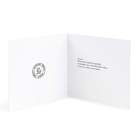 Dearly Loved Encouragement Card