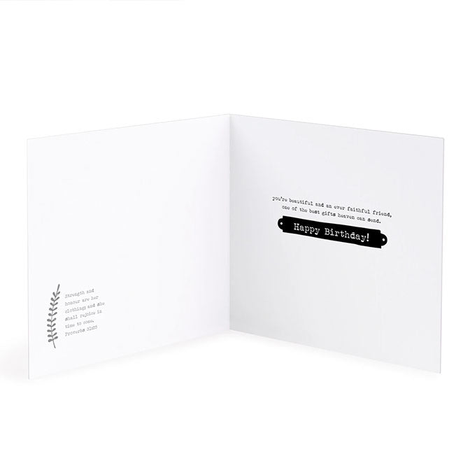 Heaven Scent Birthday Card