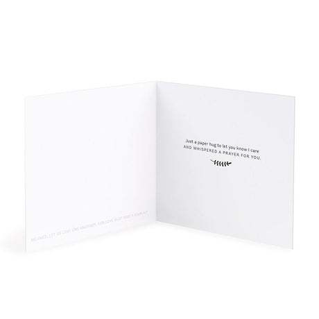 Paper Hug Friendship Card