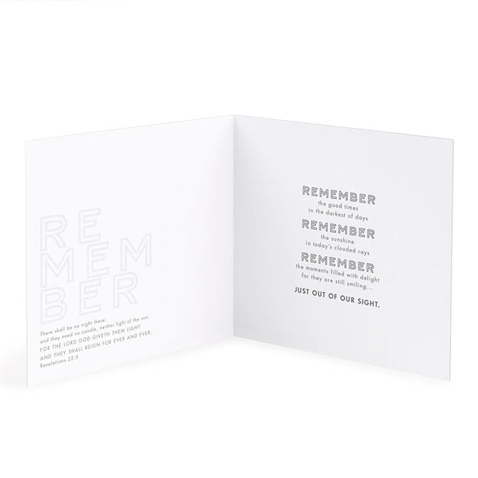Remember Sympathy Card