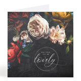 Victorian Florals Birthday Card