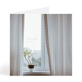 Window Plant Sympathy Card