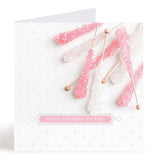 Rock Candy Birthday Card