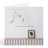 Dancing Sheep Congratulations Card