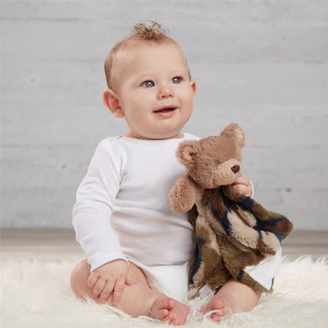 Camo Bear Plush Woobie