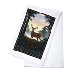 Idaho, Deer & Sunrise Kitchen Towel